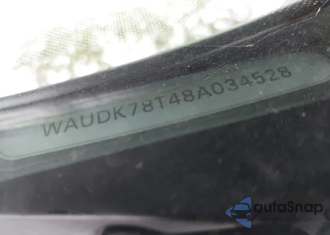 2008 Audi A5 3.2L z USA, uszkodzony, nr VIN WAUDK78T48A034528